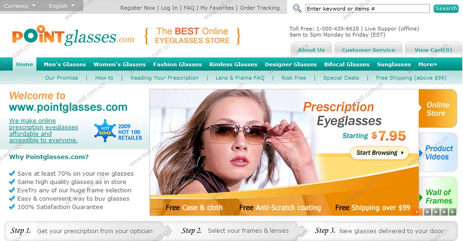 eall.biz shenzhenwebdesign pointglasses1